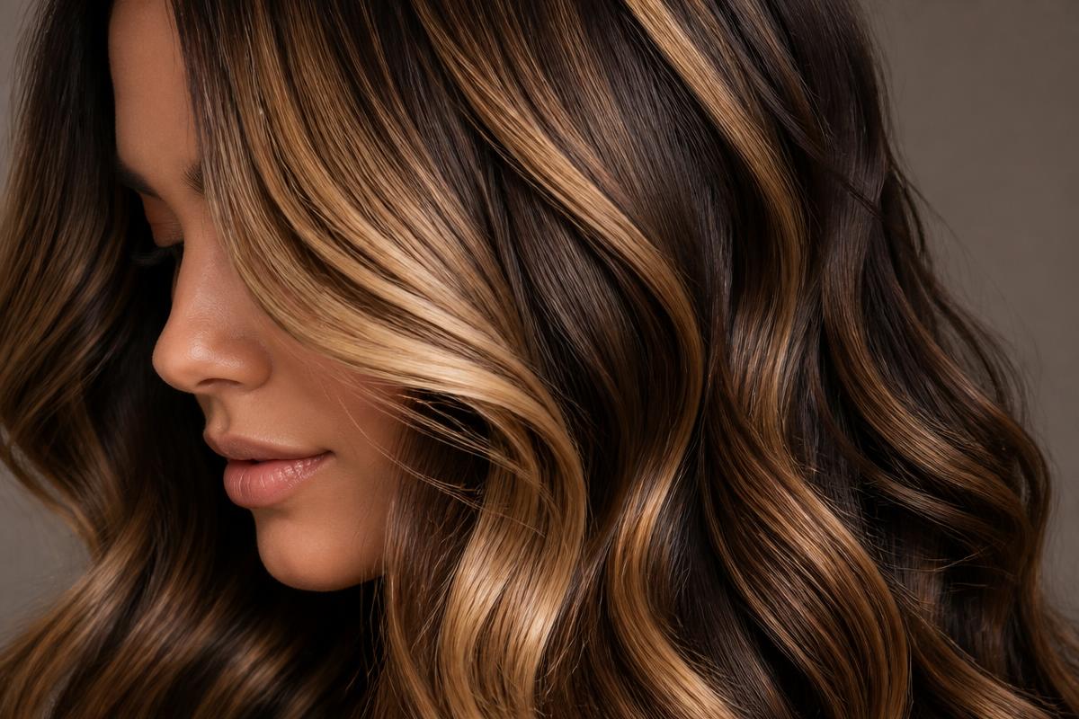 Balayage colour result by Mara Stylist
